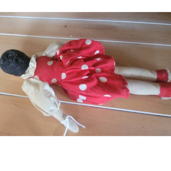 1940's Vintage "Polish Girl"  Doll Made in Poland - Picture 7 of 10